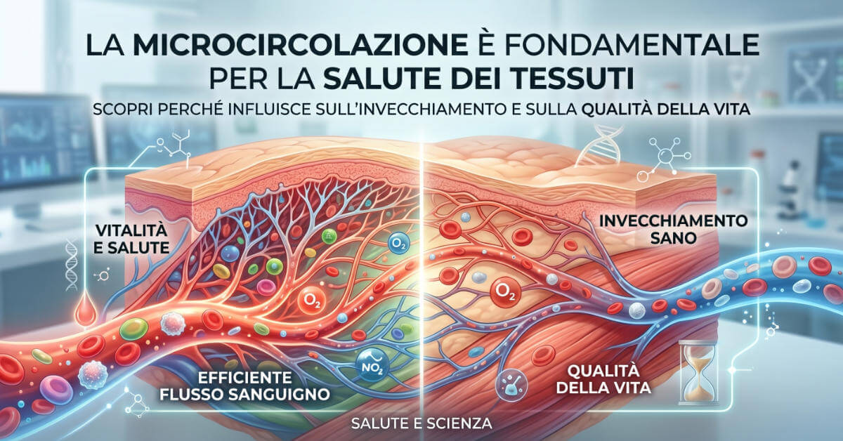 Microcircolazione e longevità: perché il sangue non basta